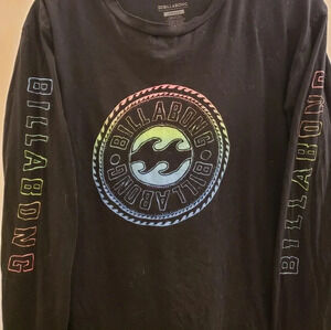 Billabong Boyfriend Style Longsleeve shirt, Size Small